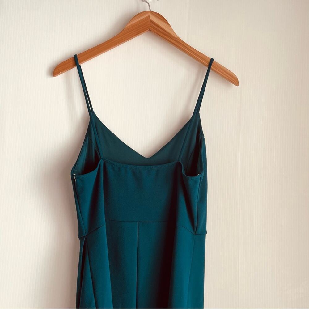 Lulu’s Forever Your Girl teal blue bodycon dress size large mini dress - Picture 7 of 8